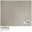 Ver imagem 3 de Kit 4 Banquetas Alta com Encosto Betina Base Preto Poliéster Bege Escuro - Nexta Casa