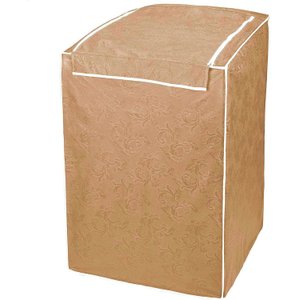Capa para Máquina de Lavar Com Zíper - BEGE- Tam. M - Todas 5kg a 14kg - Electrolux Brastemp Consul