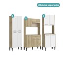 Ver imagem 4 de Armário de Cozinha Compacta Arizona Fit Carraro Carvalho com Branco