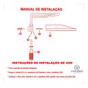 Ver imagem 2 de Kit Acessórios P/ Banheiro 5 Peças + 3 Prateleiras Reta 40cm