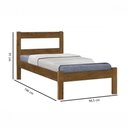 Ver imagem 3 de Cama de Solteiro Perola Plus Freijo J.a