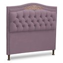 Ver imagem 1 de Cabeceira Estofada Cama Box Casal King Size Belize 195cm Luxor Rosê - Abmaza