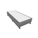 Ver imagem 1 de Cama Box Base Universal Solteiro Poli Tecido Gray (88x188x27) - Castor
