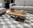 Ver imagem 3 de Mesa de Centro Retangular Paris Dourado Mdf + Cores