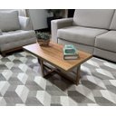 Ver imagem 2 de Mesa de Centro Retangular Paris Dourado Mdf + Cores