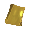 Ver imagem 1 de Vinil Adesivo Dourado Matte A4 135g À Prova D'Água Filme Adesivo Fosco PVC com 10 Folhas Masterprint