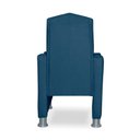 Ver imagem 3 de Mini Cadeira Poltrona Infantil Troninho Decorativa Suede Azul Marinho