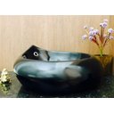 Ver imagem 5 de Cuba de louça preta gota de sobrepor ceramica