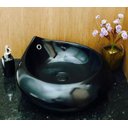 Ver imagem 6 de Cuba de louça preta gota de sobrepor ceramica