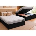 Ver imagem 1 de Cama Box Baú Crc Queen +Colchão Ortopédico Magnum Hellen 158