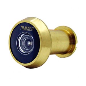 Visor Olho Mágico Timmer Extra Longo LP Dourado 200º - 74755