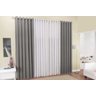 Cortina Veneza Quarto ou Sala 4,00(Larg) x 2,50(Alt) Cinza - 1