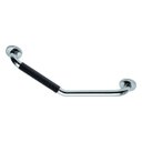 Ver imagem 1 de Barra Alça Apoio Angular Inox 25x25cm Antiderrapante Acessibilidade Pcd Idoso Gestante Criança Supor