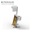 Ver imagem 4 de Papeleira De Piso C/ Revisteiro + Reserva Inox - Kromus ME0209