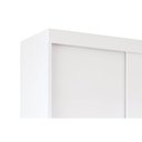 Ver imagem 5 de Guarda Roupa Solteiro 3 Portas de Correr e 9 Gavetas c/ Pés Click 3.9 Jatoba/Grafitte - Santos