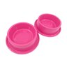 Kit 2 Comedouro Bebedouro N4 Anti Formiga Pet Cor: Rosa - 3