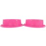 Kit 2 Comedouro Bebedouro N4 Anti Formiga Pet Cor: Rosa - 5