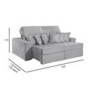 Ver imagem 3 de Sofa Martins M-188 02 Md.1.00 C/ Almofadas - V-211
