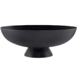 Centro de Mesa Preto Vasado em Metal Moas - 1