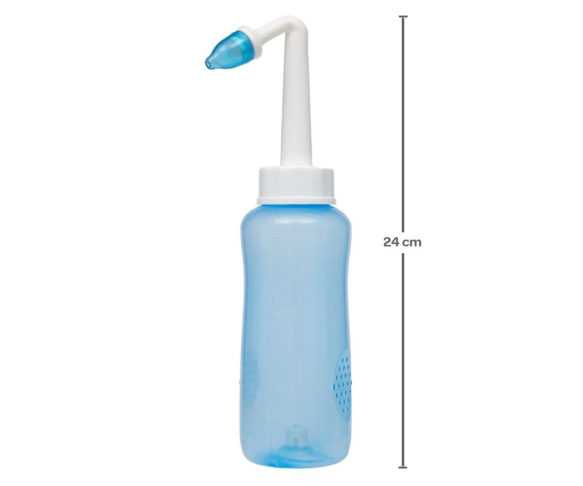 Kit lavador nasal com garrafa 300 ml e 2 bicos - Buba - 4