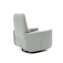 Ver imagem 7 de Poltrona do Papai Sala de Estar Reclinável Palace Usb e Usb-c Gira Balança Couro Cinza Claro G40 - G