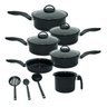 Conjunto de Panelas Cerâmica 9 Peças Fogão Indução Cooktop - 1