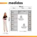Ver imagem 3 de Guarda Roupa Solteiro Madrid 6 Portas de Bater MDP Closet Espaço para Cama 0,88m Branco Maxel Mó