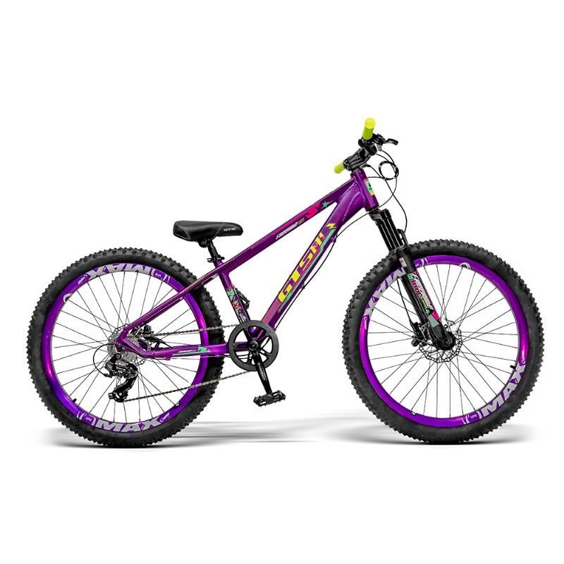 Bicicleta Freeride Gts Aro 26 Freio Hidráulico 7 Marchas | Gtsm1 Freeride - 2