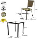 Ver imagem 3 de Mesa Cadeiras Gramado Pequi Jogo De Jardim