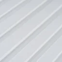 Ver imagem 6 de Painel Lambri Cabeceira King 180x203cm MDF Autoadesivo Parede: Branco