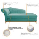 Ver imagem 6 de Kit Diva Recamier Vanessa 185cm Lado Direito e 02 Poltronas Laura Suede - Doce Sonho Móveis RECAMIER