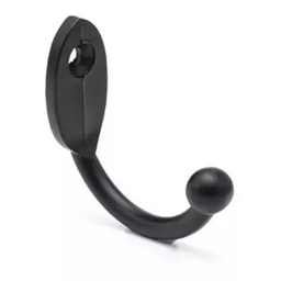 gancho para porta chaves plastico preto c 30 - 1