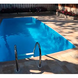 Borda de Piscina 12x25 de Vinil e Azulejo - 2