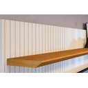 Ver mais imagens de Painel Suspenso para TV 55" 1 Porta Basculante Isis Cinamomo/Off White