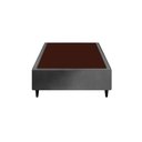 Ver imagem 2 de Cama Box Base Queen Sommier Linho Cinza (158x198x23) - Ortobom
