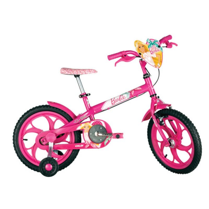 Bicicleta Caloi Barbie - Aro 26 - Freio V-Brake - Câmbio Shimano - 21  Marchas - Feminina