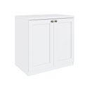 Ver imagem 5 de Quarto Infantil com Cômodas 3 Gavetas e Armário 2 Portas Provençais 100% MDF Infinity Branco/Fosco