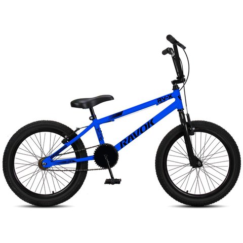 Bicicleta Aro 20 Bmx Rv-x Aero Freio V-brake Infantil:azul Escuro