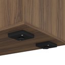 Ver imagem 7 de Mesa para Escritório Home Office em L 170x155cm Unik A02 Nogal Preto - Lyam Decor