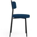 Ver imagem 7 de Kit 08 Cadeiras Decorativas Estofada Sala De Jantar Barcelona L02 Suede Azul Marinho - Lyam Decor