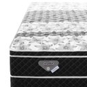 Ver imagem 4 de Cama Box Solteiro 88x188 Linho Cinza com Colchão Mola Verticoil