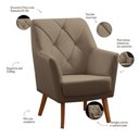 Ver imagem 4 de Kit 2 Poltronas Grécia em Madeira Eucalipto Movellu Home