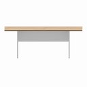 Ver imagem 6 de Mesa Reunião 8 Lugares 200cm X 100cm Retangular Executiva com Pé Painel para Escritório Corporate