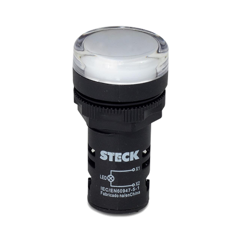 Sinaleiro Led 220v Branco - Steck