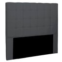 Ver imagem 1 de Cabeceira Decorativa Queen Size 1,60M Tropea Suede Cinza - Gran Belo