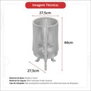Ver imagem 7 de Luminária de Mesa Domus Mdf Laminado Freijó 44cm X 27cm Ofertamo