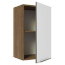 Ver imagem 6 de Armário Aéreo Madesa Lux 40 cm 1 Porta Rustic/Branco Veludo