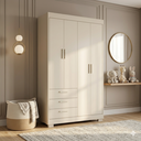 Ver imagem 7 de Quarto para Bebê Completo com Berço Evolution 4 em 1 Zaki Bege/Areia Fosco