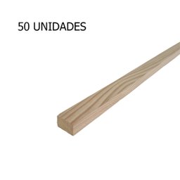 50 Ripas/sarrafos de 2x3x100 Cm Madeira de Pinus - 2