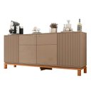 Ver imagem 1 de Balcão Buffet Sala de Jantar 179cm Lucca Areia/freijó C01 - Mpozenato